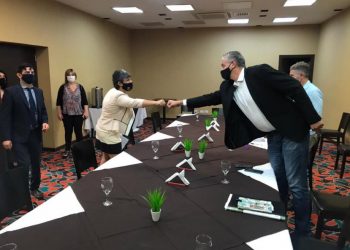 Pietragalla se reunió con Gabriela Neme