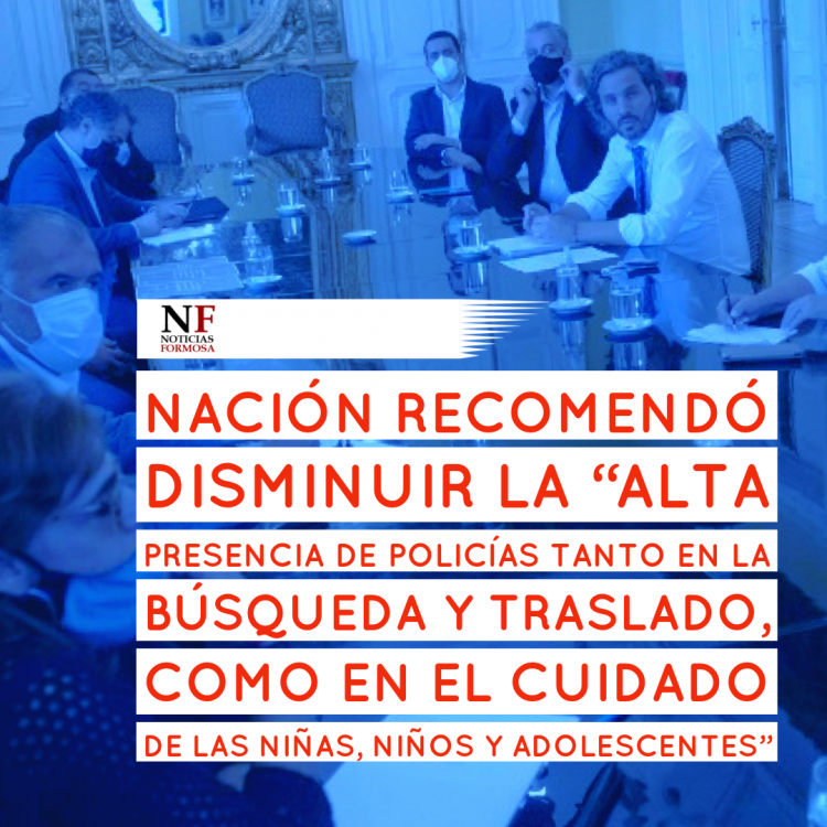 CAP: Nación pidió presencia policial «en aquellos casos que sea estrictamente necesario»