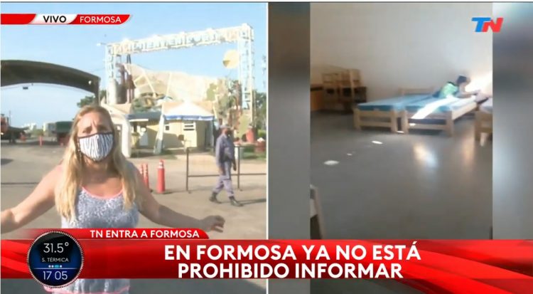 Periodistas de TN están en Formosa y se aprestan a recorrerla