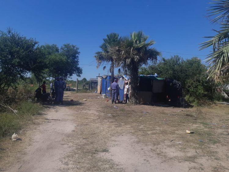 La Policía impidió la usurpación de espacios públicos en los barrios La Floresta y San Juan I