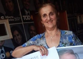 La diputada Nelly Daldovo no emitió ni una palabra en el recinto durante el 2020