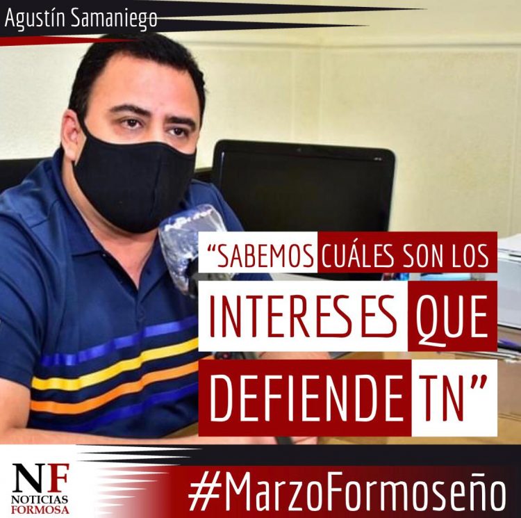 Samaniego: “Sabemos cuáles son los intereses que defiende TN”