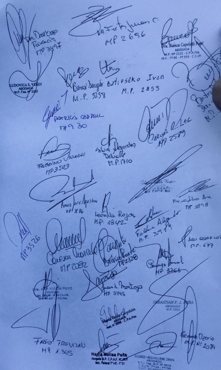 Abogados independientes le pidieron al STJ que levante la feria