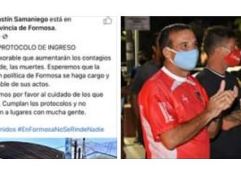 Cruce entre Osvaldo Zárate y Agustín Samaniego por el nuevo protocolo