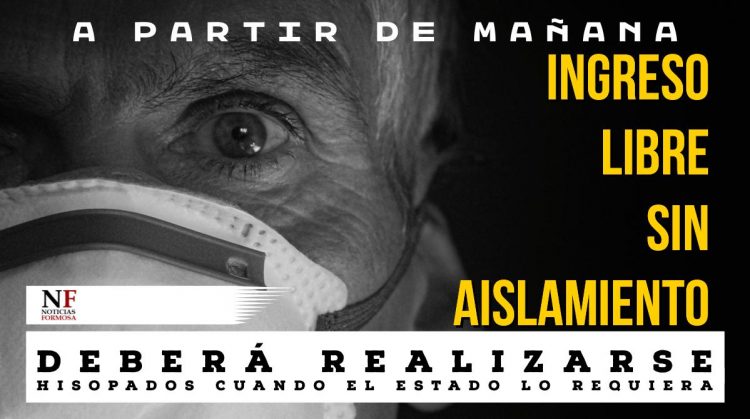 Formosa se integra a la normalidad nacional, ahora el ingreso es libre y sin aislamiento