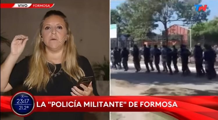 La Policía aclaró sobre el cántico “militante” difundido por TN