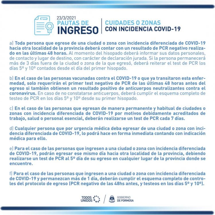 La jueza López Macé dio plazo de 24 horas para que Formosa explique nuevo protocolo