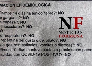 La declaración jurada que firman quienes ingresan a Formosa