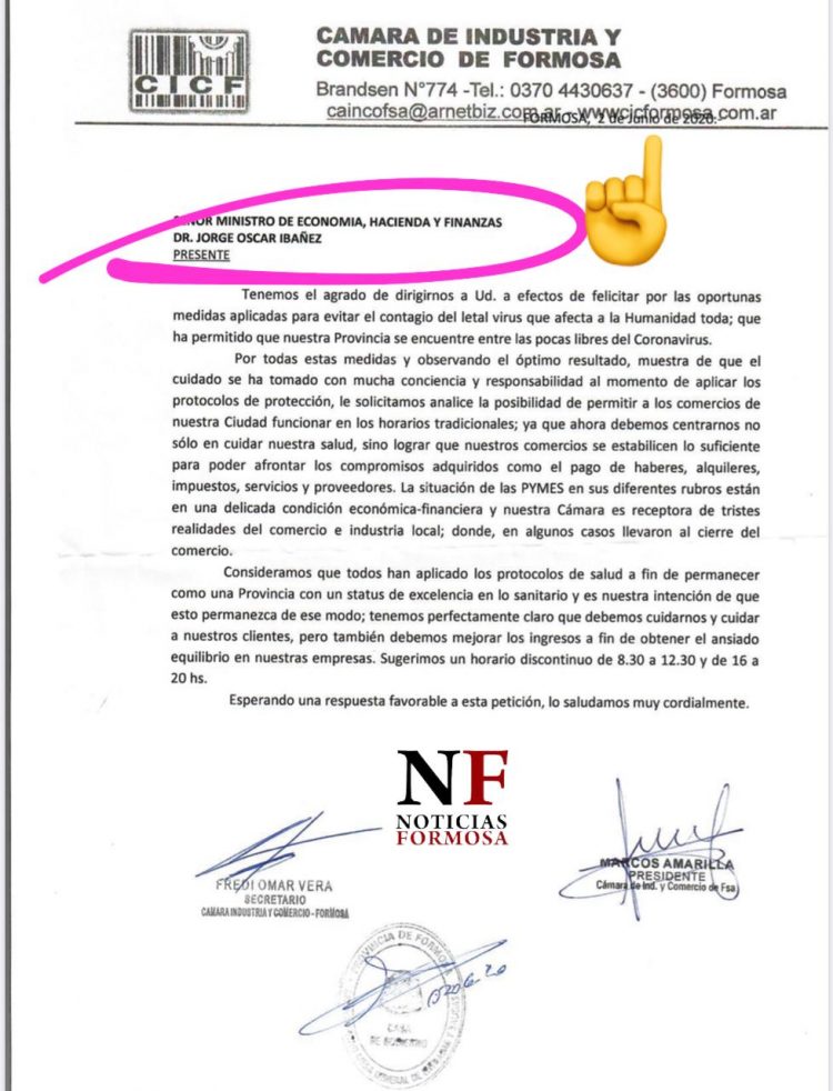 El comercio le respondió a Ibáñez: “hace casi un año que esperamos el diálogo”