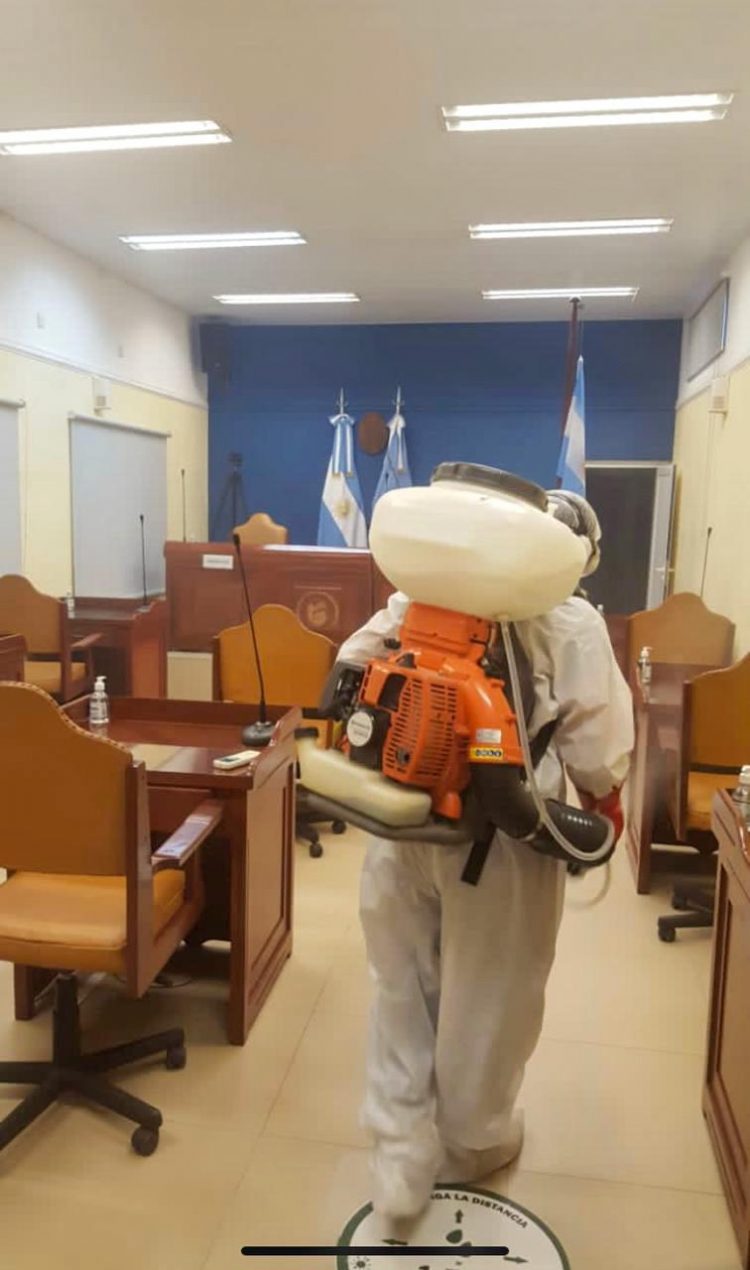 Covid-19: Por un caso positivo en el HCD suspendieron toda la actividad