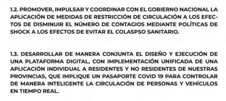 Planean implementar un «pasaporte Covid» regional en el norte del país: de qué se trata