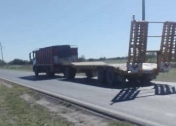 La Policía secuestró maquinarias, que serían de la Municipalidad, del campo de «Chilú» Leguizamón