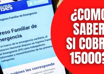 ¿Como Saber si Cobro los 15 mil pesos del Bono de ANSES?