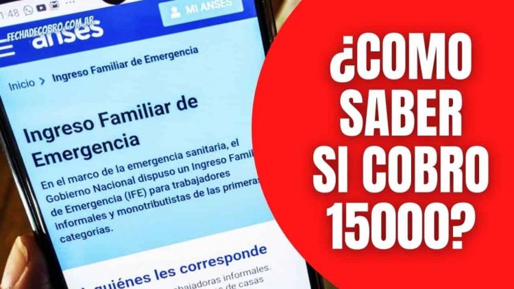 ¿Como Saber si Cobro los 15 mil pesos del Bono de ANSES?