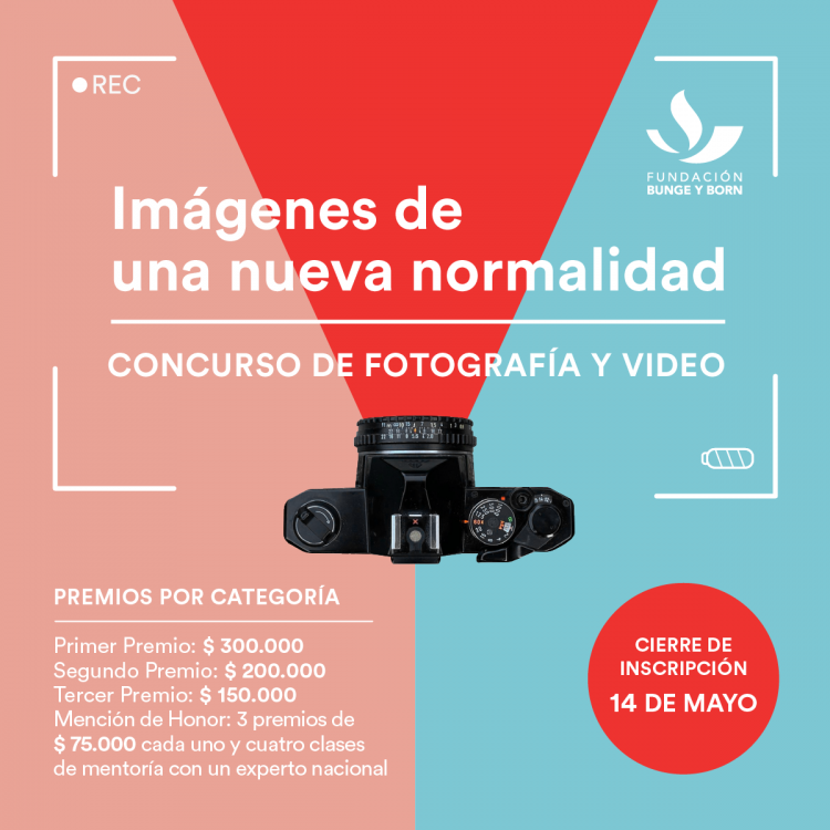 Concurso de fotografía y video para jóvenes artistas de todo el país