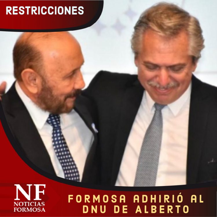 Gildo adhirió al decreto de Alberto; comercios hasta las 19 horas y una hora después no se puede circular