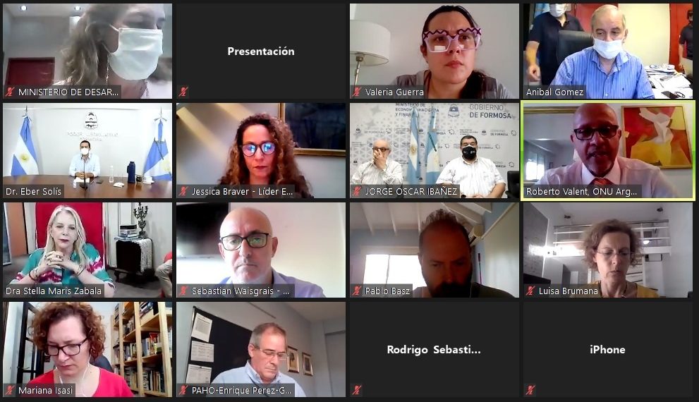 Impacto de medidas anticovid: la ONU mantuvo reunión virtual con funcionarios de Formosa