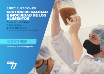La Universidad de la Cuenca del Plata lanza la Especialización en Gestión de Calidad e Inocuidad de Alimentos