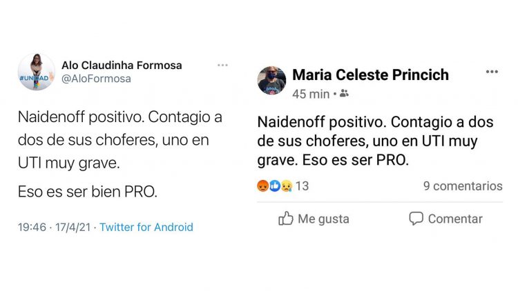 Montoya denunció penalmente a dos personas por “fake news” de sus redes sociales