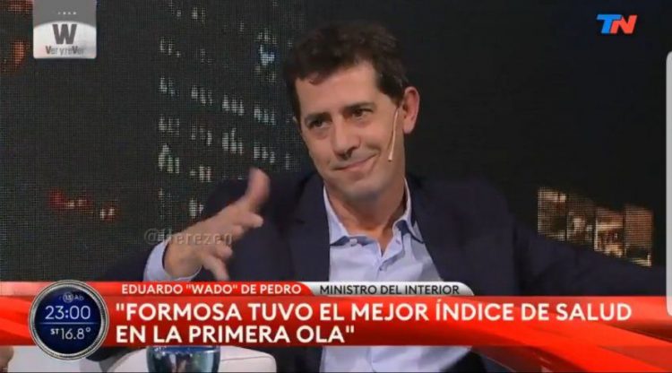 Wado defendió a Gildo y a Formosa en TN, entrevistado por Wiñazki