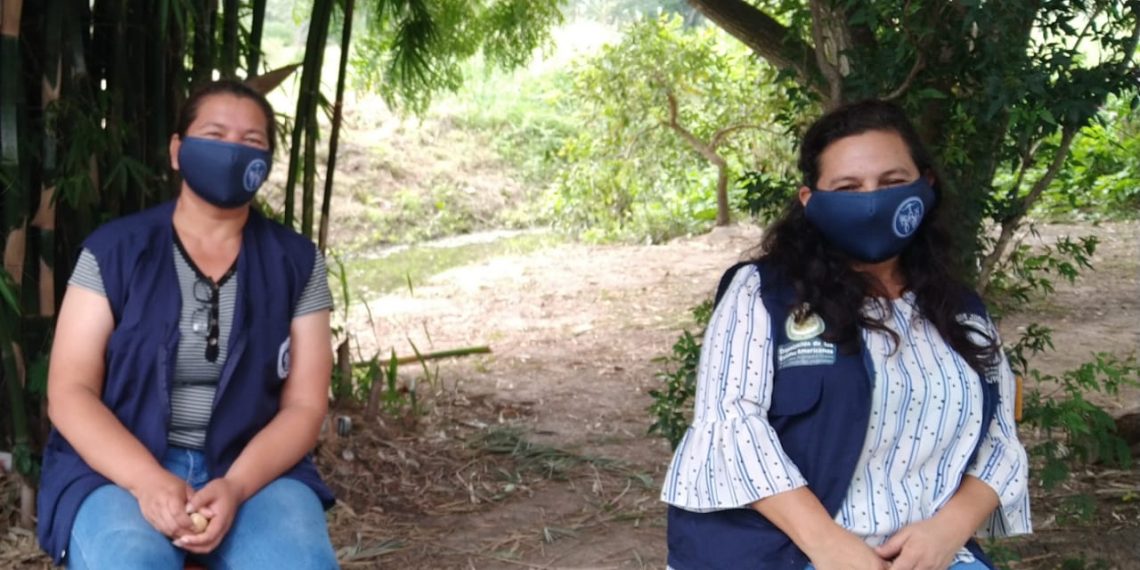 Facilitadores judiciales trabajan con los vecinos para el cumplimiento de medidas sanitarias y restricciones vigentes