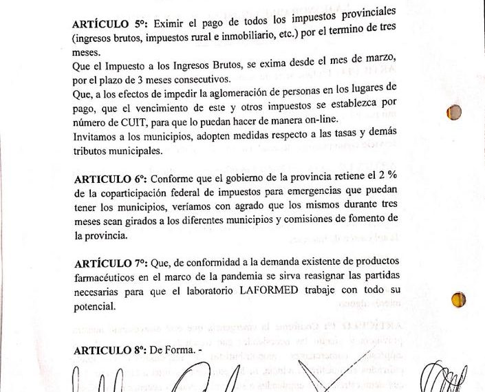 «Gildo demoró un año en aplicar las medidas que propusimos en el inicio de la pandemia » dijo Zárate