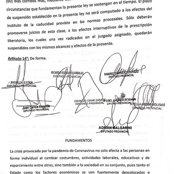 «Gildo demoró un año en aplicar las medidas que propusimos en el inicio de la pandemia » dijo Zárate