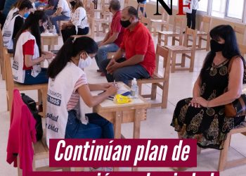 Avanza la campaña de vacunación contra el covid19 en Formosa capital y Clorinda