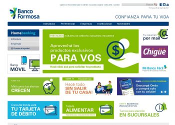 Banco Formosa acentúa sus servicios online para que no necesites ir al banco