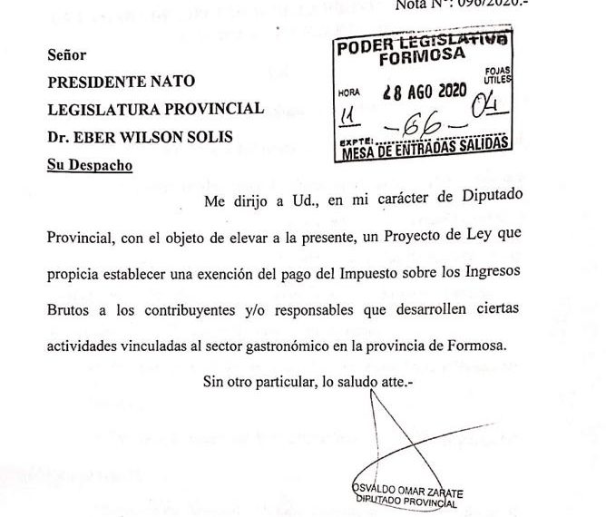 «Gildo demoró un año en aplicar las medidas que propusimos en el inicio de la pandemia » dijo Zárate