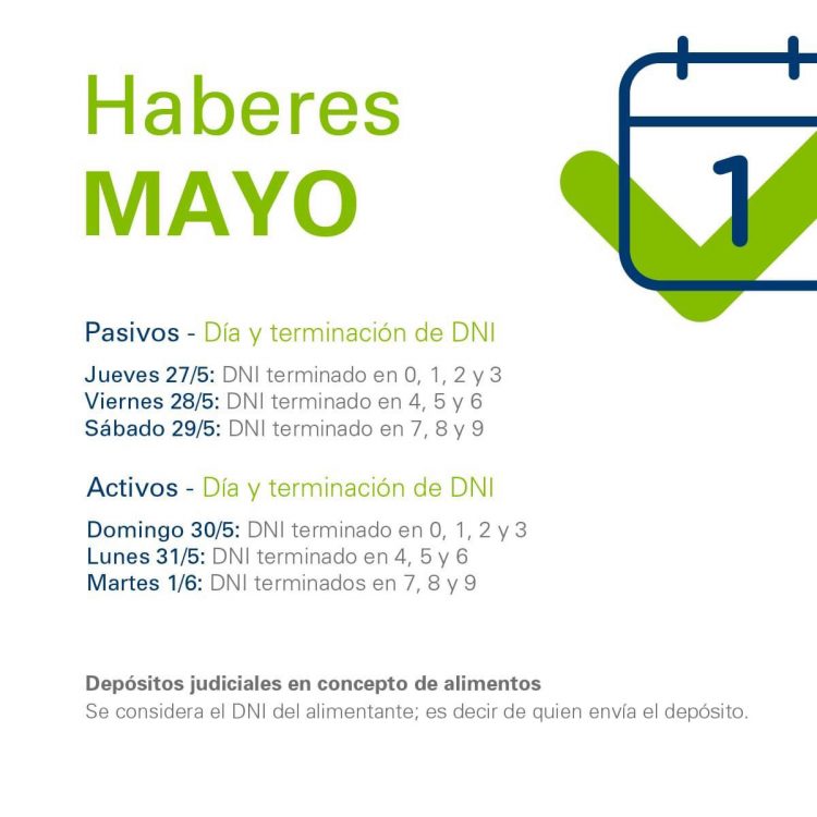 Arranca el pago de haberes a pasivos de la administración pública