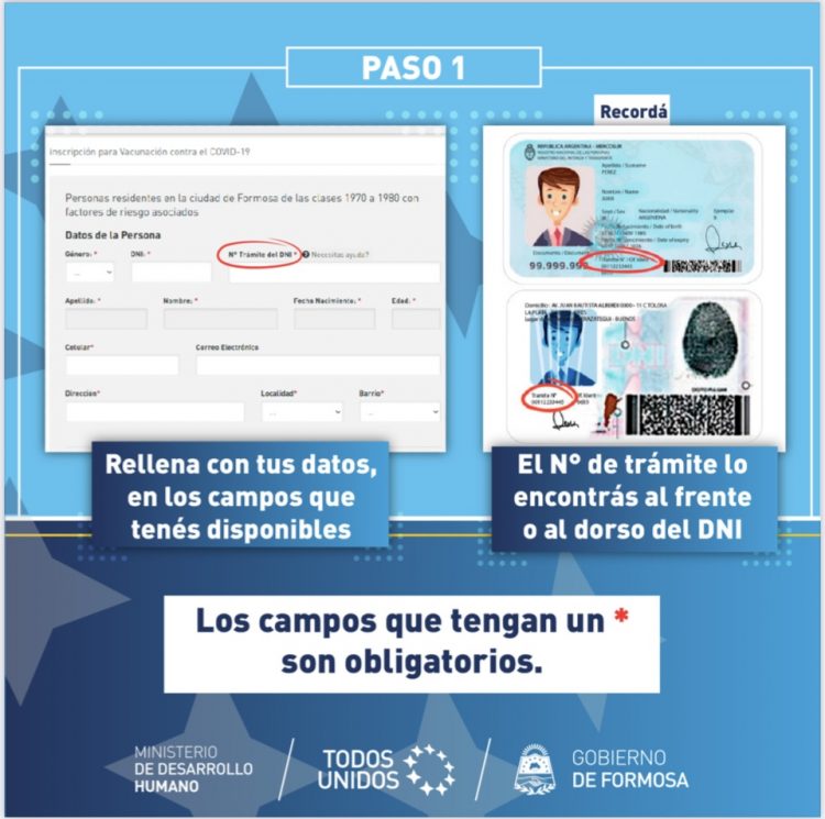 La lista de factores de riesgo contemplados para vacunación de clases 1970 a 1980