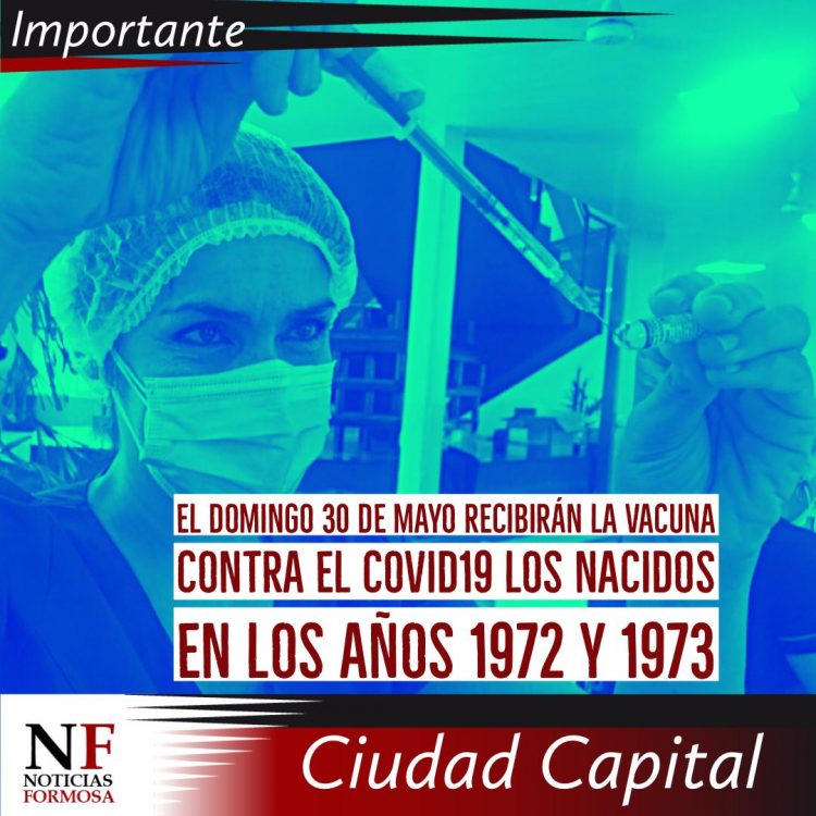 Dan a conocer el cronograma de vacunación para los próximos días en capital e interior