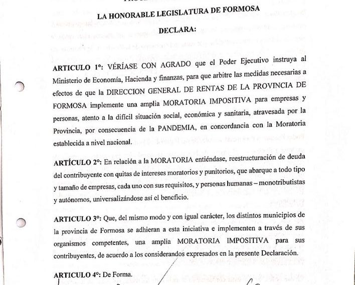 «Gildo demoró un año en aplicar las medidas que propusimos en el inicio de la pandemia » dijo Zárate