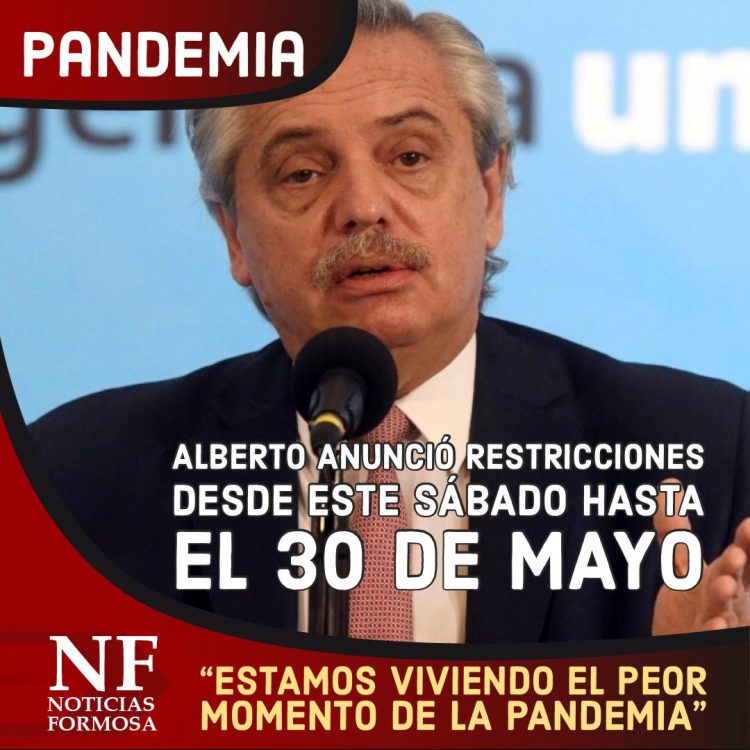 Las restricciones que anunció Alberto
