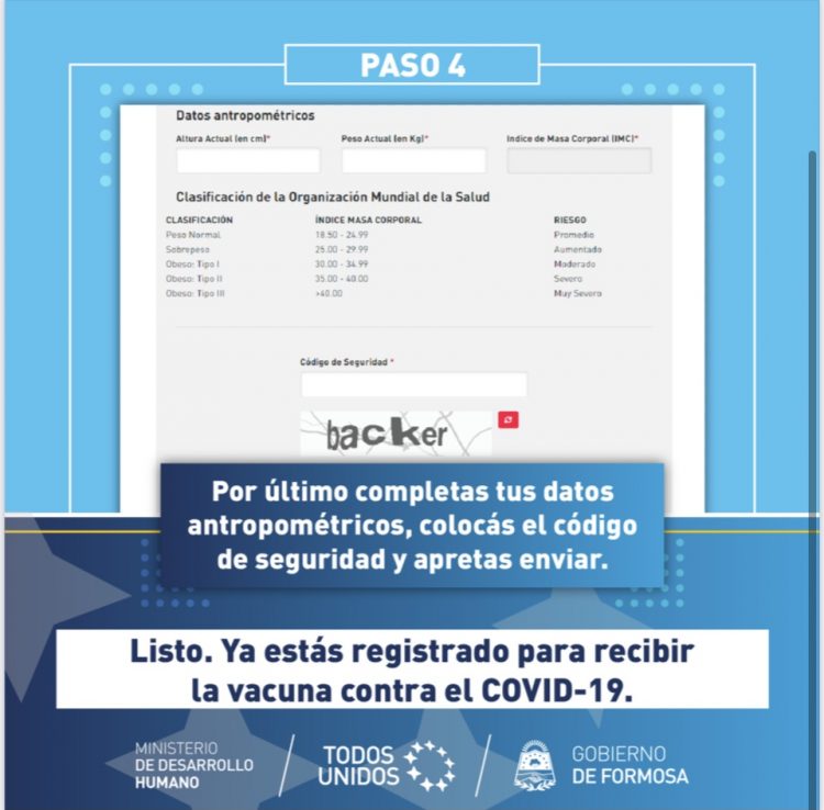 La lista de factores de riesgo contemplados para vacunación de clases 1970 a 1980