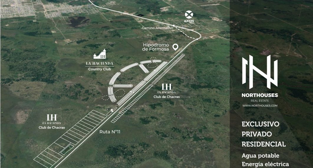 Comenzó preventa, «con precio promocional lanzamiento», de lotes y chacras del primer country de inversión formoseña