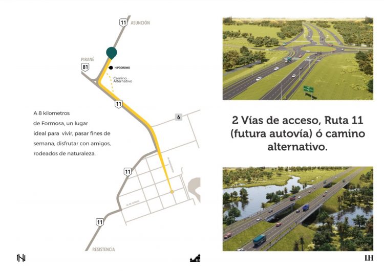 Comenzó preventa, «con precio promocional lanzamiento», de lotes y chacras del primer country de inversión formoseña