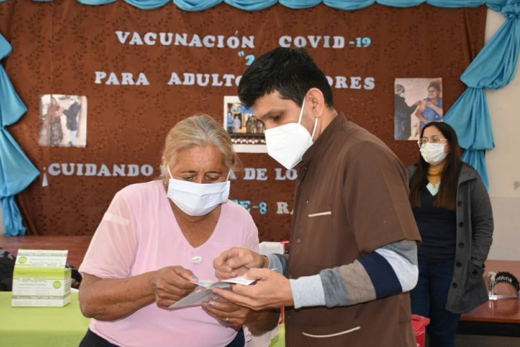Vacunas: La segunda semana de junio abarcarán más localidades y parajes del interior