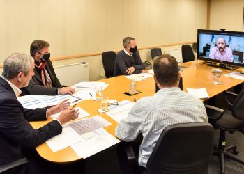 Insfrán dialogó con el ministro Ferraresi sobre avances de programas en materia habitacional