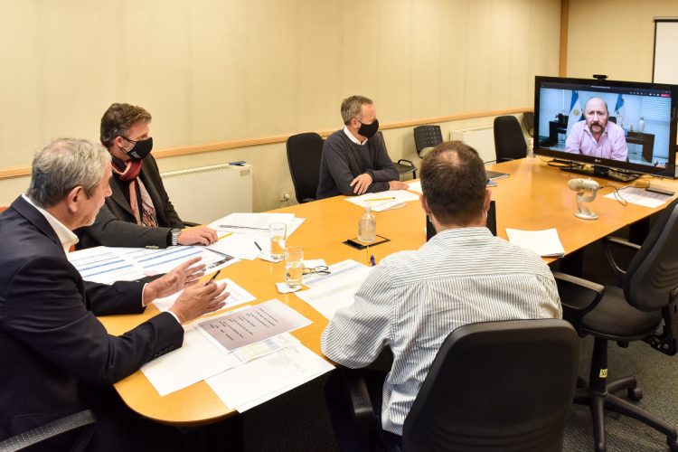 Insfrán dialogó con el ministro Ferraresi sobre avances de programas en materia habitacional