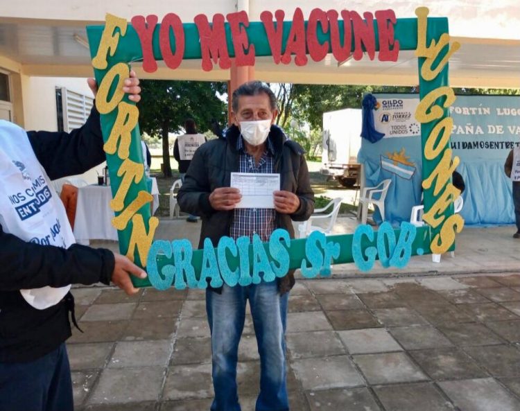 Insfrán confirmó vacunas para adultos mayores de Bermejo, Matacos y Ramón Lista