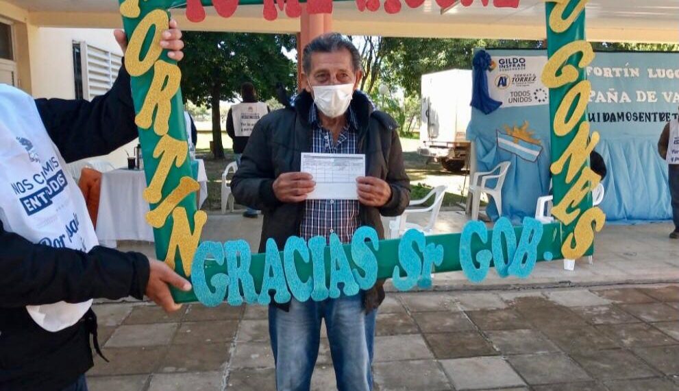 Insfrán confirmó vacunas para adultos mayores de Bermejo, Matacos y Ramón Lista