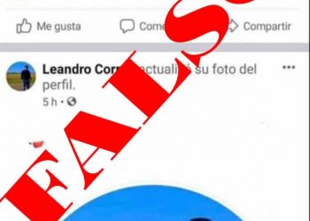 Descubren que es falso el perfil de Facebook de un supuesto agente policial