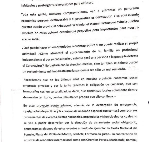 «Gildo demoró un año en aplicar las medidas que propusimos en el inicio de la pandemia » dijo Zárate