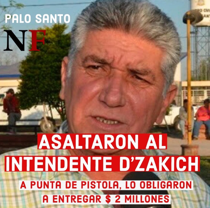 La Policía detuvo a los presuntos autores del millonario robo al intendente de Palo Santo