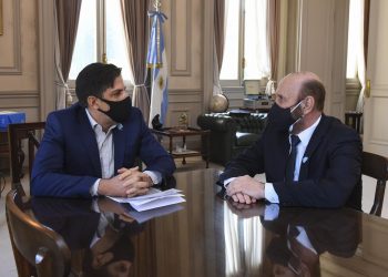 Insfrán se reunió con el ministro Trotta en Buenos Aires