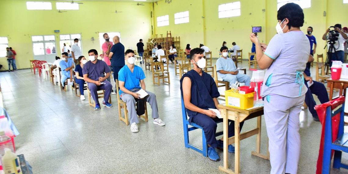 Contagios y vacunación avanzan en Formosa en medio de la pandemia