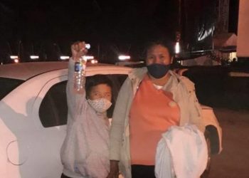 Volvió a Formosa con su hijo desde Chaco gracias a la solidaridad de la gente