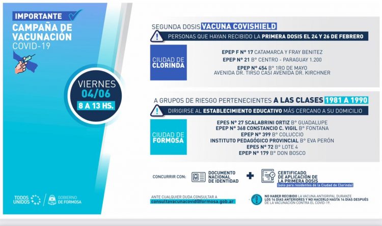 Avanza en capital e interior la campaña de vacunación contra el coronavirus